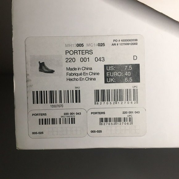 ALDO CHELSEA LEATHER BOOTS PORTERS BROWN MENS SIZE 7.5 - Picture 14 of 16